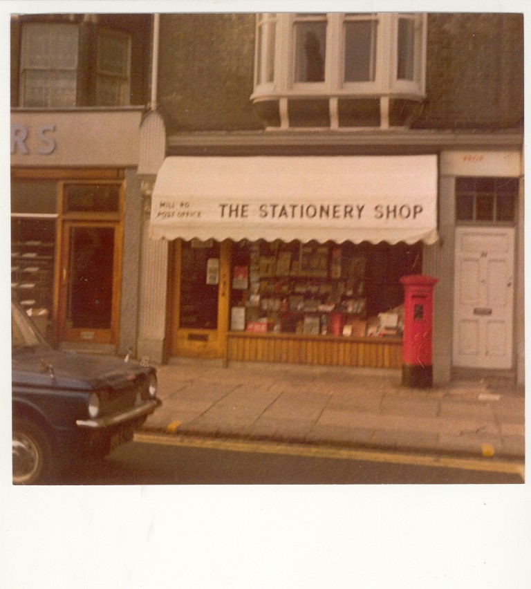 Petersfield Post Office, 34 Mill Road, 1970s.